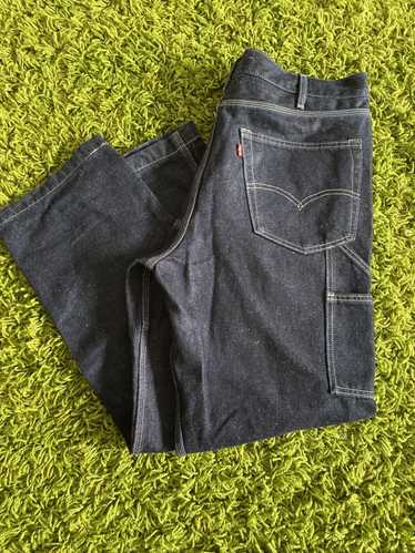 Levi's × Streetwear Levi’s contrast stitched jeans