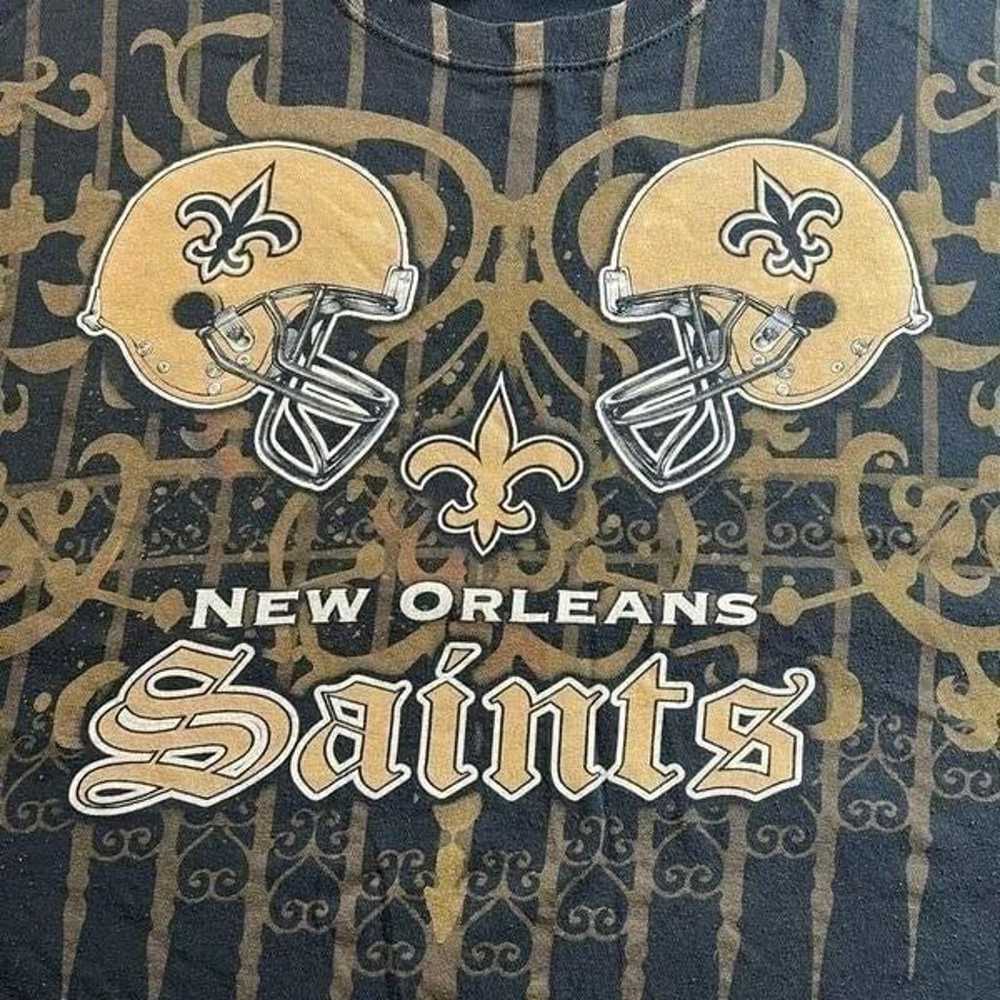 Y2K NFL New Orleans Saints Tee - image 3