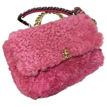 Chanel Chanel 19 faux fur handbag