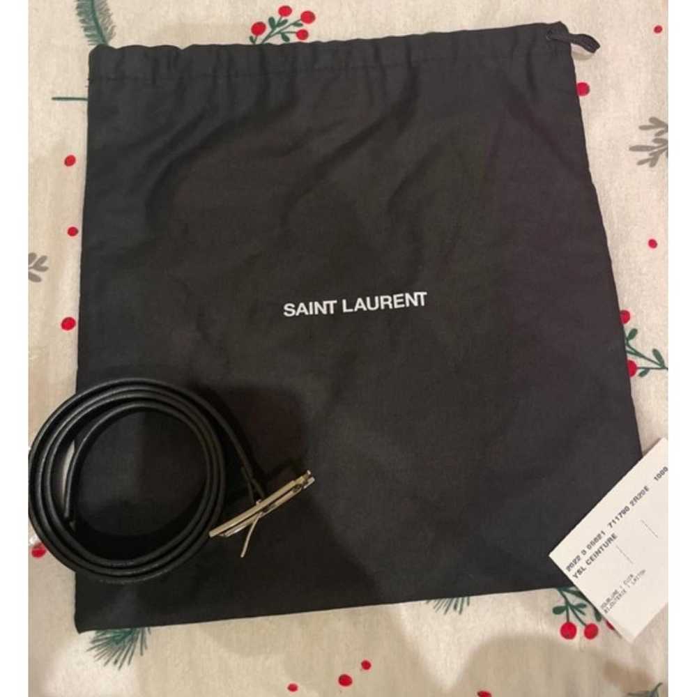 Saint Laurent Leather belt - image 3