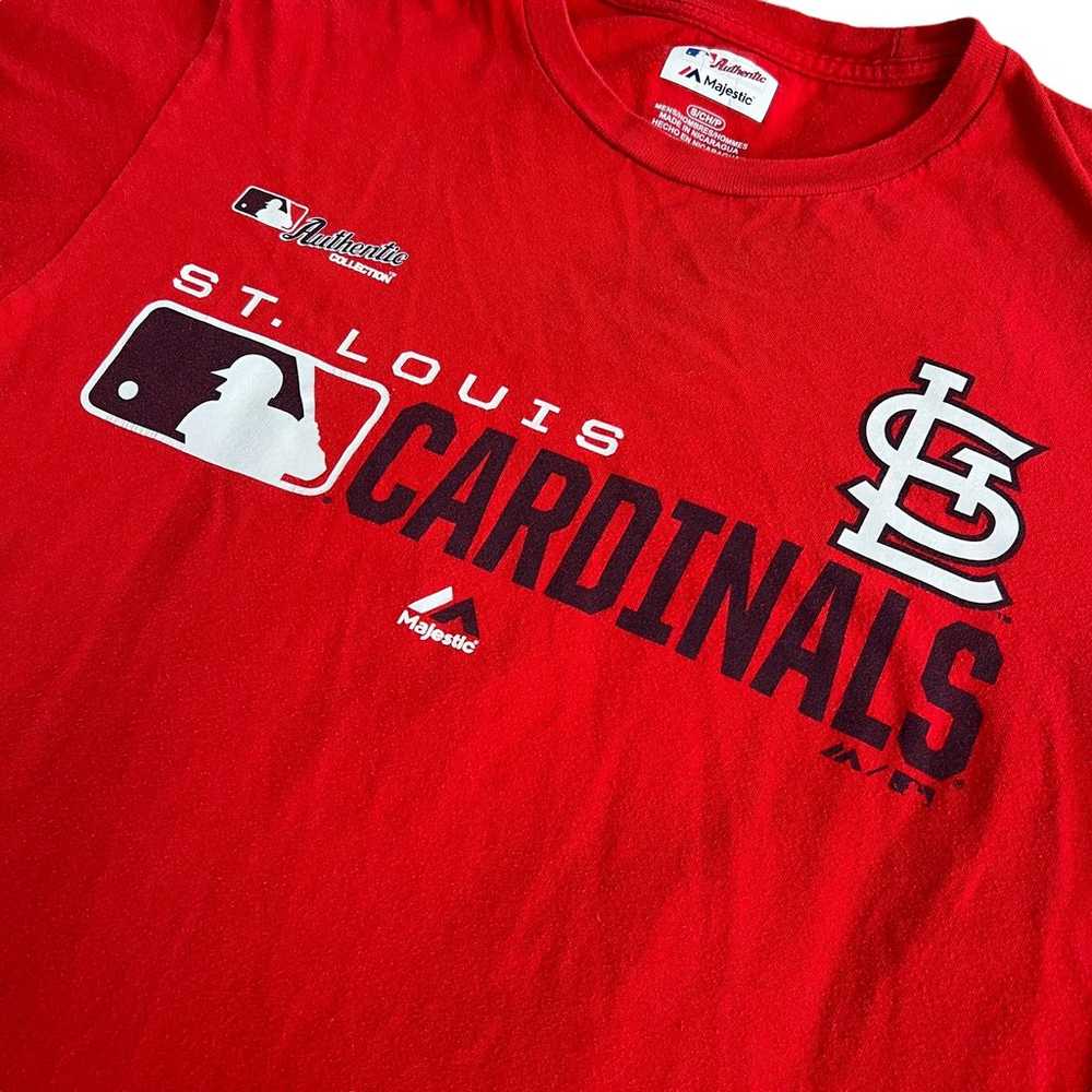 Majestic SMALL Men's St. Louis Cardinals Short Sl… - image 11