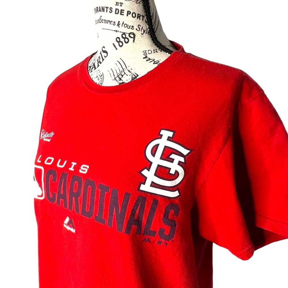 Majestic SMALL Men's St. Louis Cardinals Short Sl… - image 8