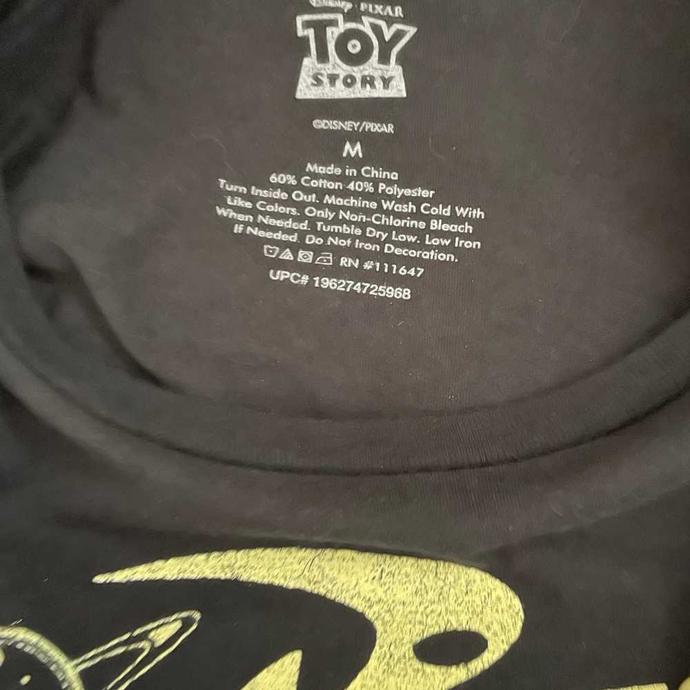 Disney Pixar Toy Story Pizza Planet Black T Shirt… - image 4