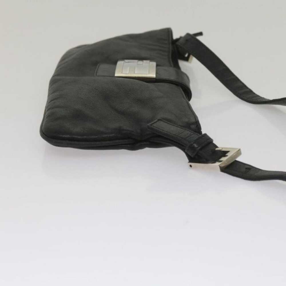 Fendi Ff leather handbag - image 10