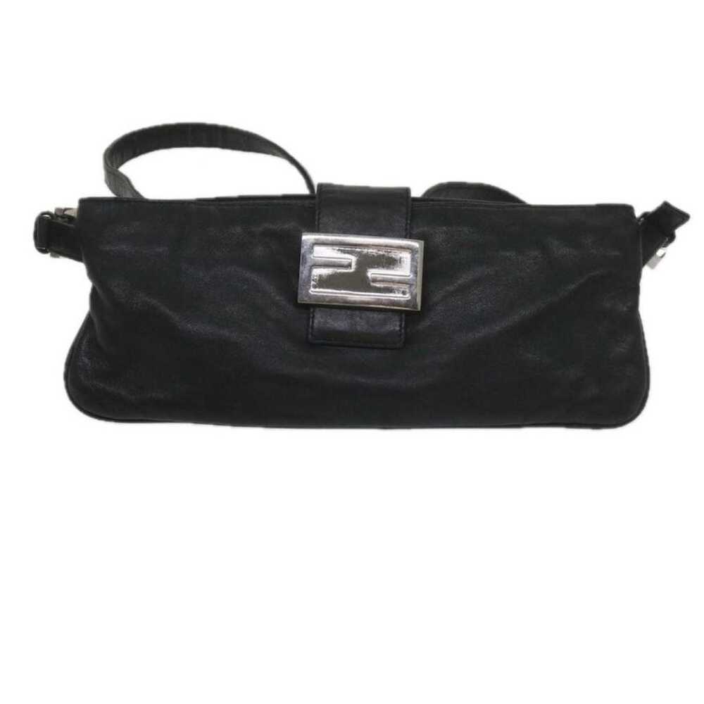 Fendi Ff leather handbag - image 5