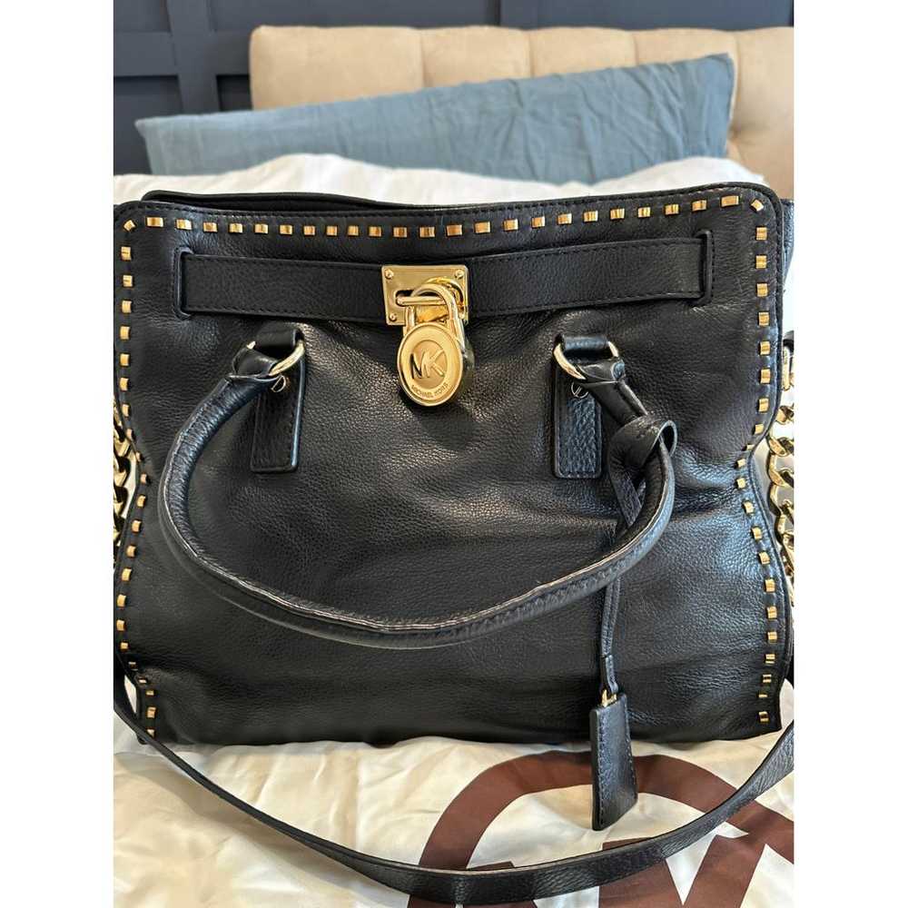 Michael Kors Hamilton leather handbag - image 2