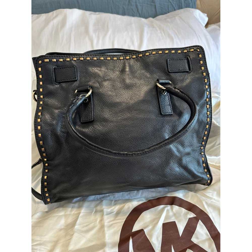 Michael Kors Hamilton leather handbag - image 3