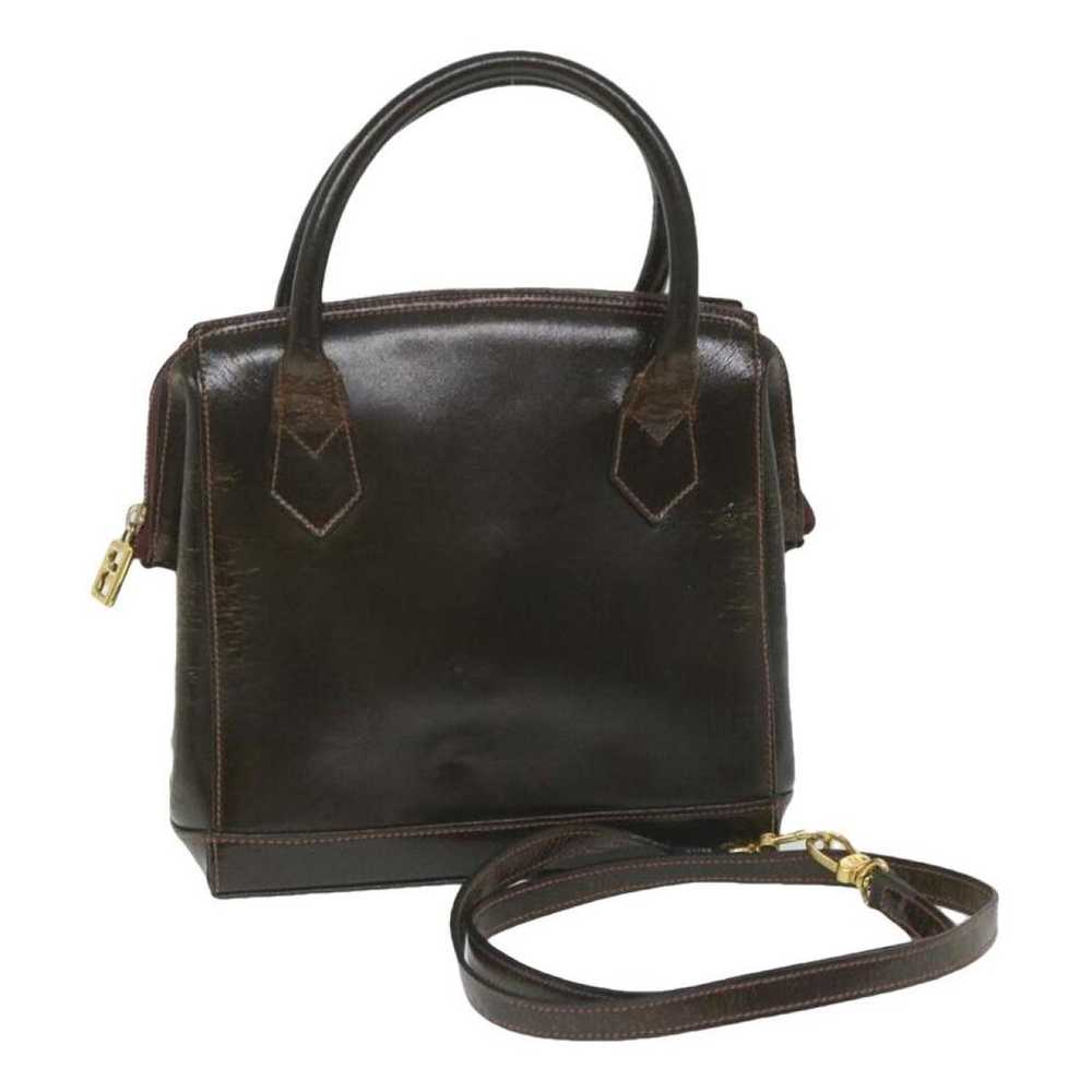 Fendi Ff leather handbag - image 1