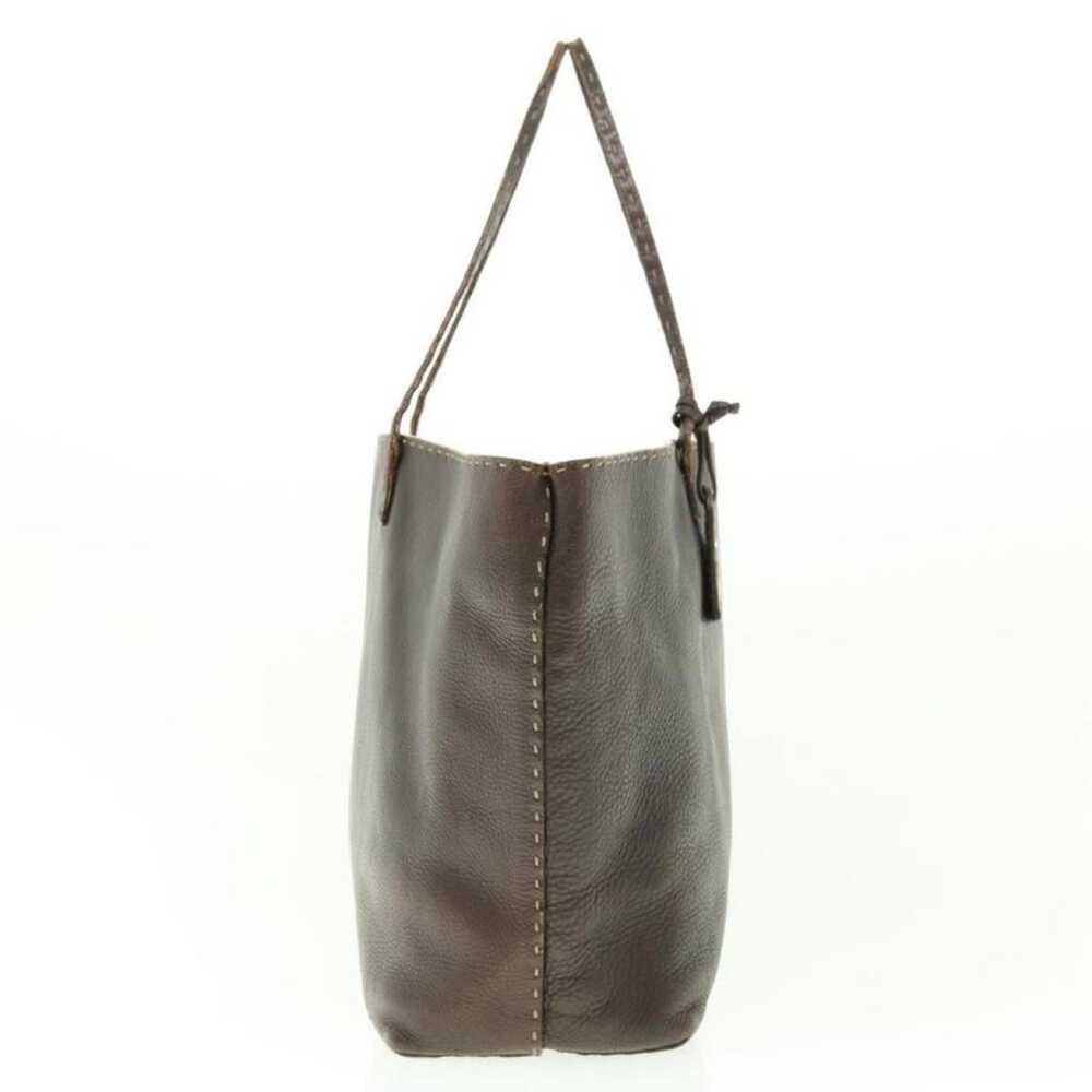 Fendi Roll Bag leather handbag - image 10
