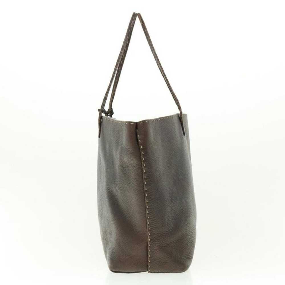 Fendi Roll Bag leather handbag - image 11