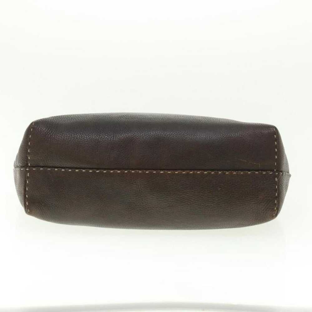 Fendi Roll Bag leather handbag - image 12