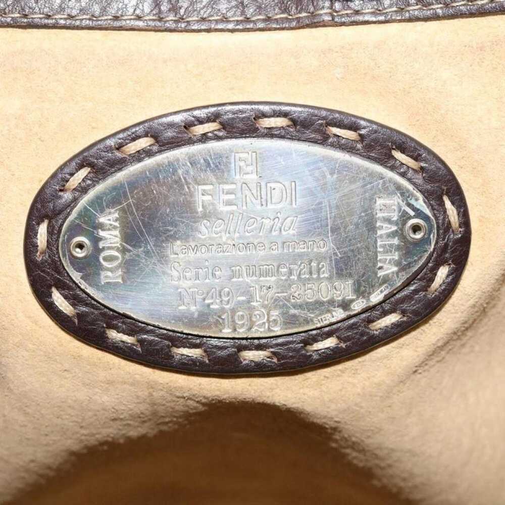 Fendi Roll Bag leather handbag - image 3