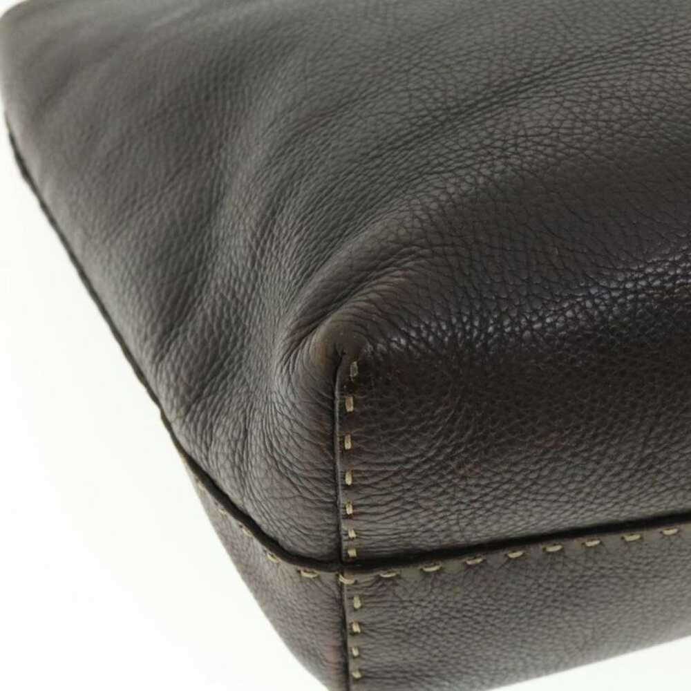 Fendi Roll Bag leather handbag - image 6
