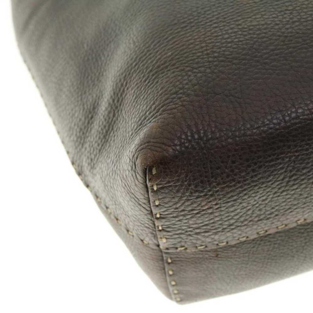 Fendi Roll Bag leather handbag - image 8