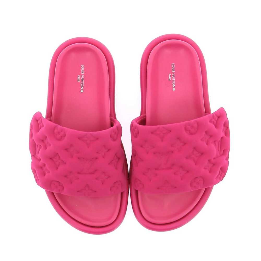Louis Vuitton Pool Pillow leather mules - image 6