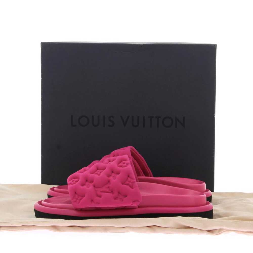 Louis Vuitton Pool Pillow leather mules - image 8