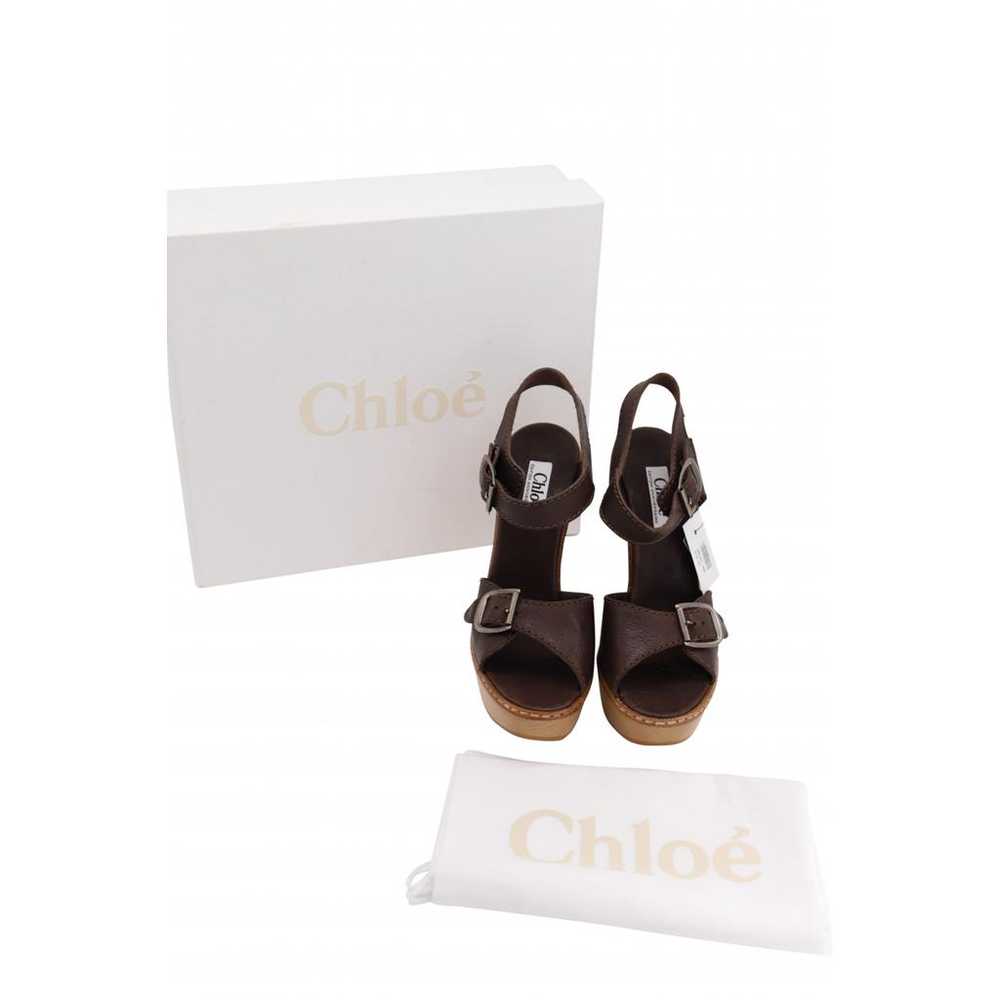 Chloé Leather sandals - image 7
