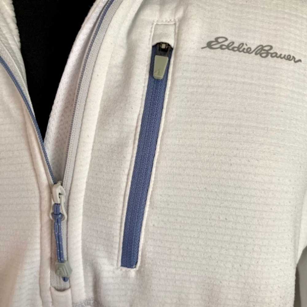 Eddie Bauer Off White Quarter Zip Pullover Jacket… - image 7