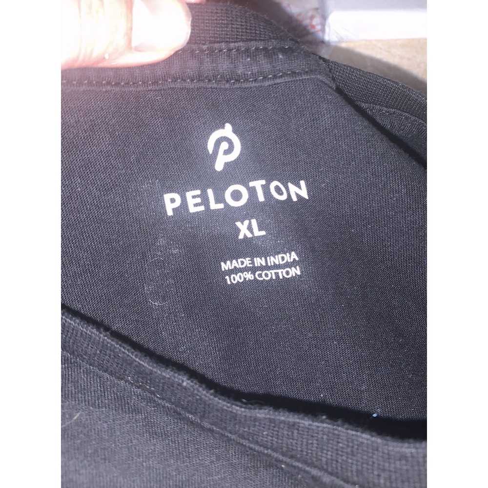 Peloton men’s xl shirt black extra large unisex f… - image 3