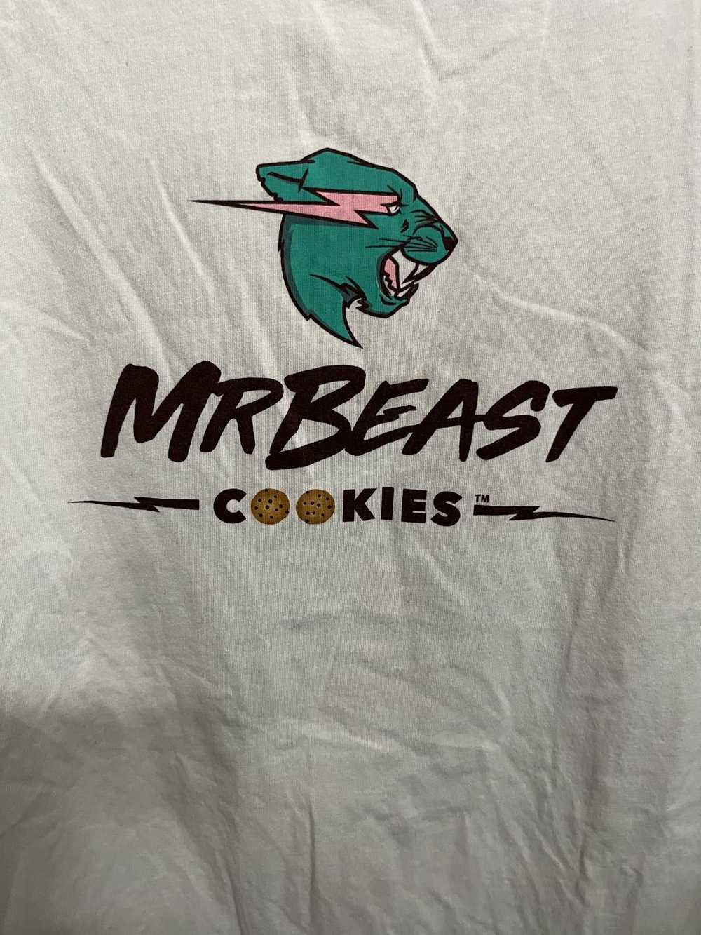Designer Mr Beast Cookies T-shirt - Feastables Mr… - image 4