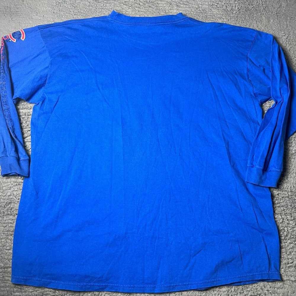 VINTAGE Nike Chicago Cubs Shirt Mens 2XL XXL Blue… - image 5