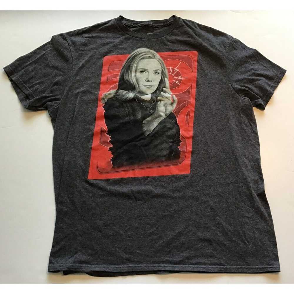 WandaVision Marvel Studios T-Shirt, Gray, Size La… - image 2