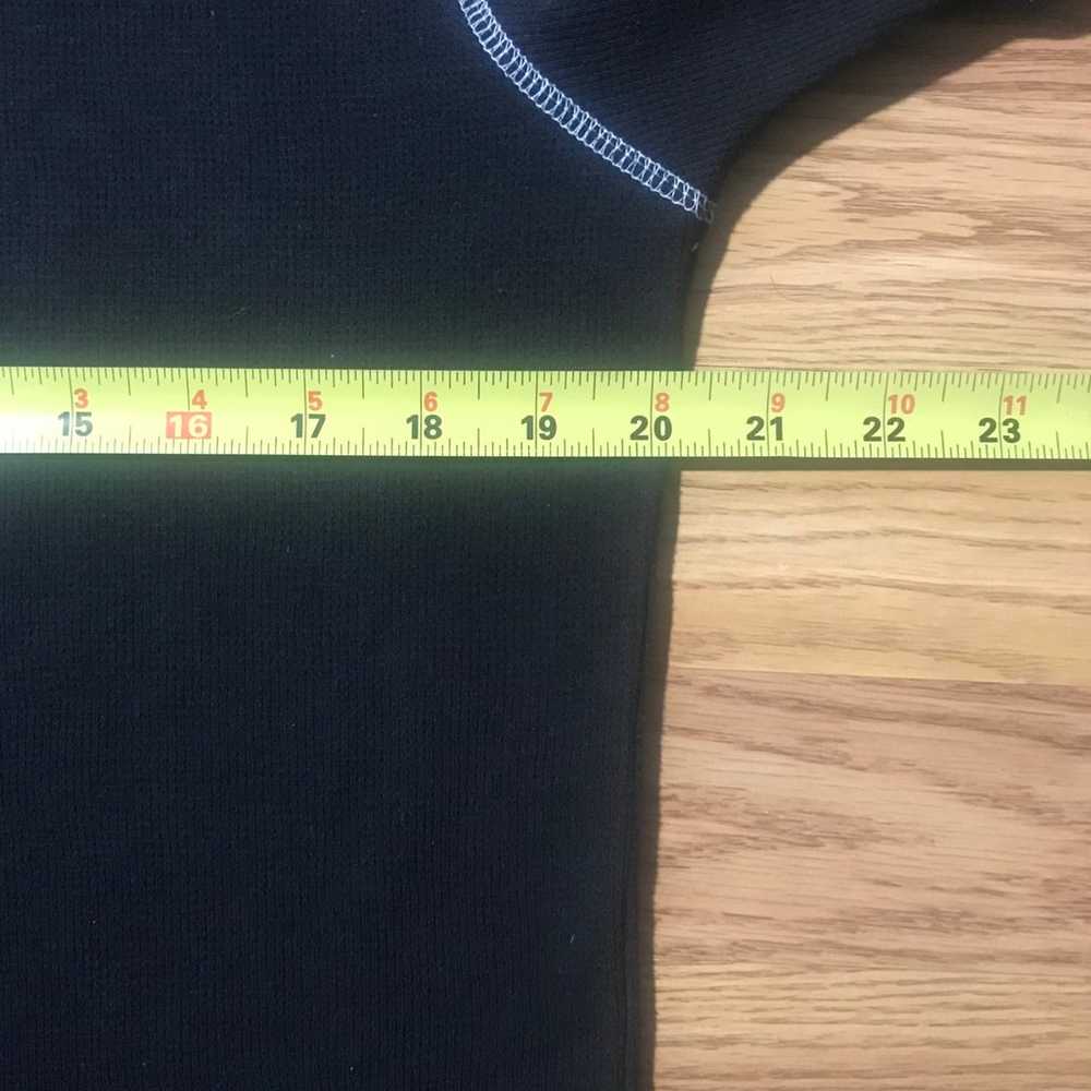 Mossimo Waffle Knit Thermal Shirt Mens M Black - image 5