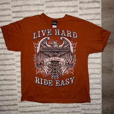 Harley Davidson Cafe Las Vegas T Shirt - image 1