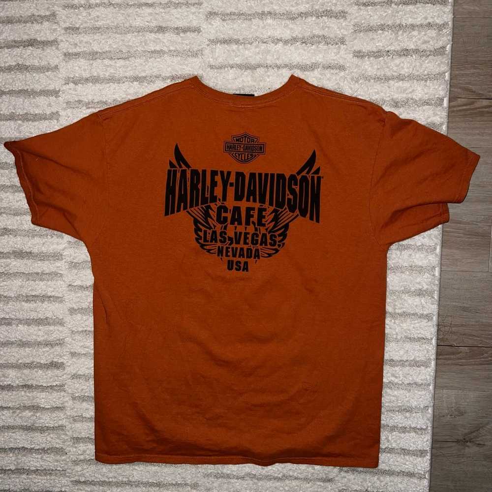 Harley Davidson Cafe Las Vegas T Shirt - image 3