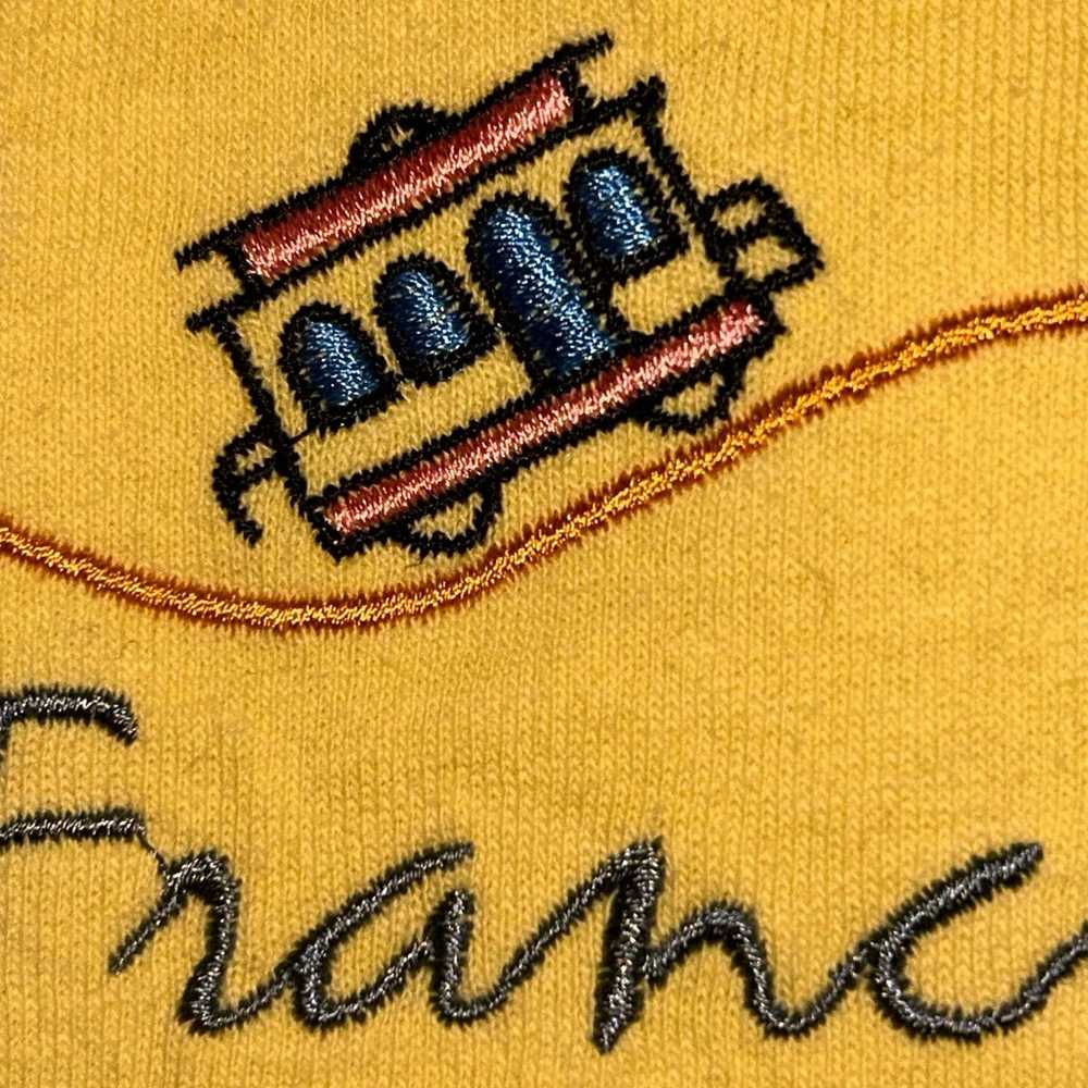 Vintage Embroidered San Francisco California Trol… - image 3