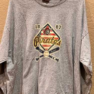 vintage pittsburgh pirates long sleeve shirt - image 1