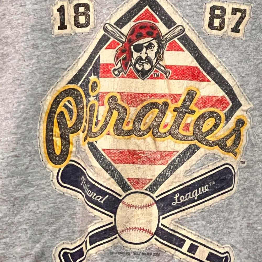 vintage pittsburgh pirates long sleeve shirt - image 2