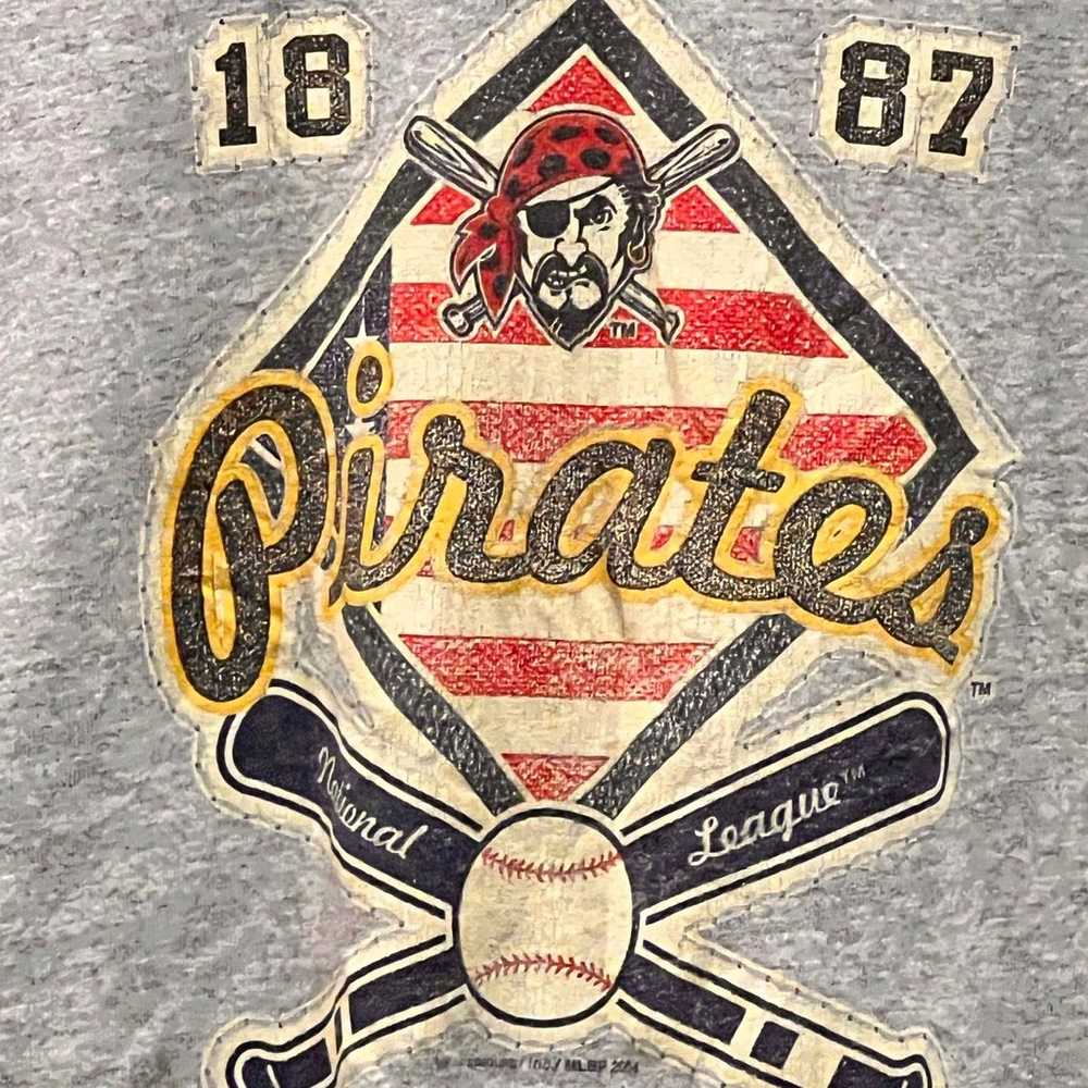 vintage pittsburgh pirates long sleeve shirt - image 3