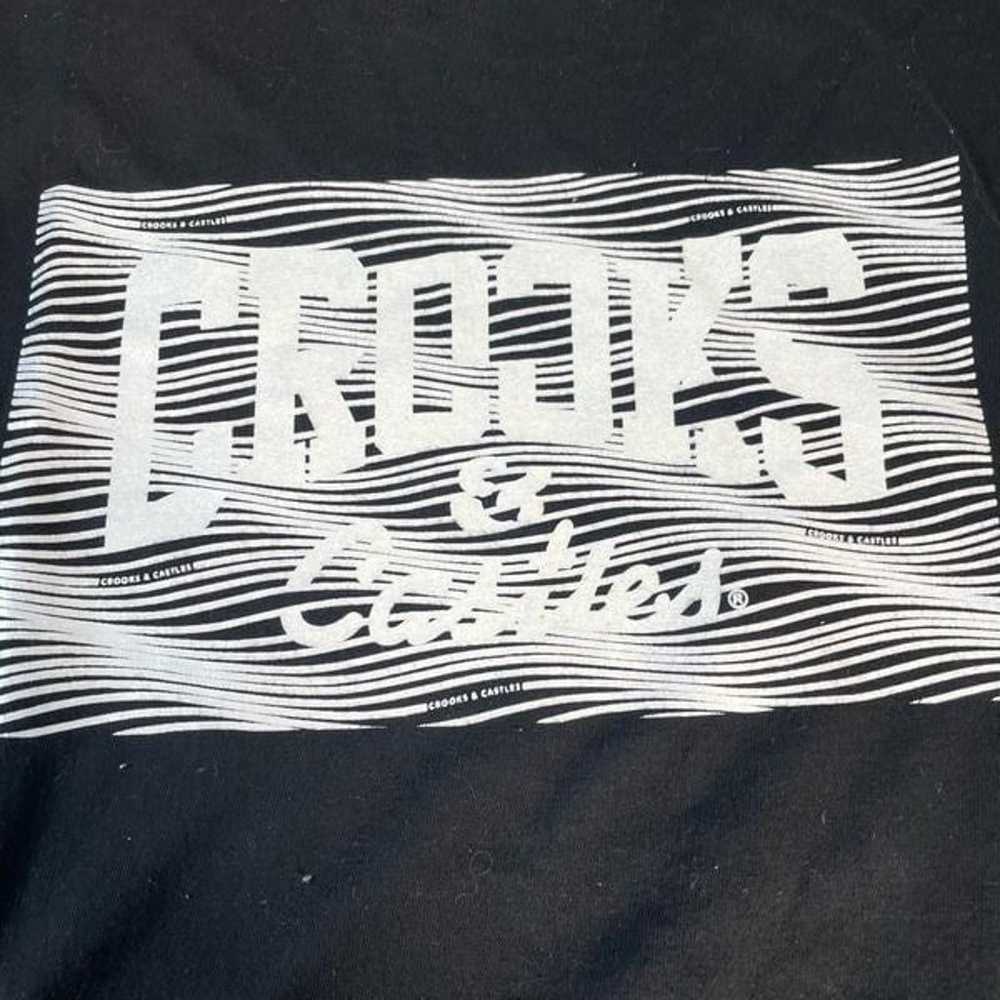 Crooks and Castles Mens Graphic Script Block Logo… - image 2