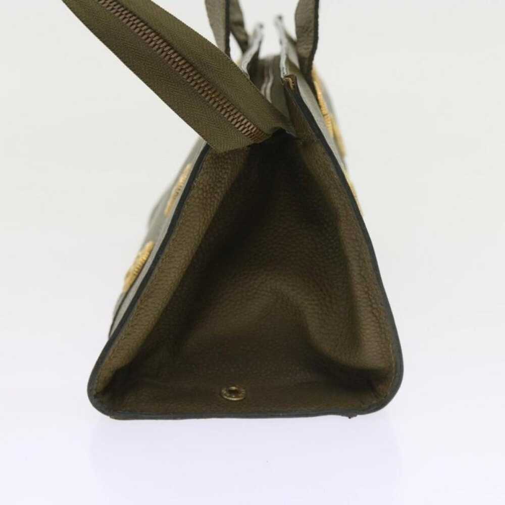 Fendi Ff leather handbag - image 11