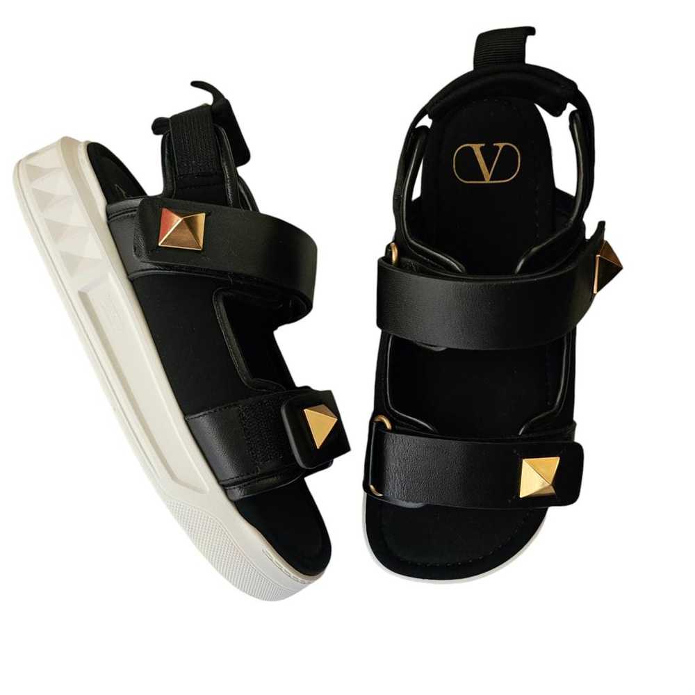 Valentino Garavani Roman Stud leather sandal - image 2