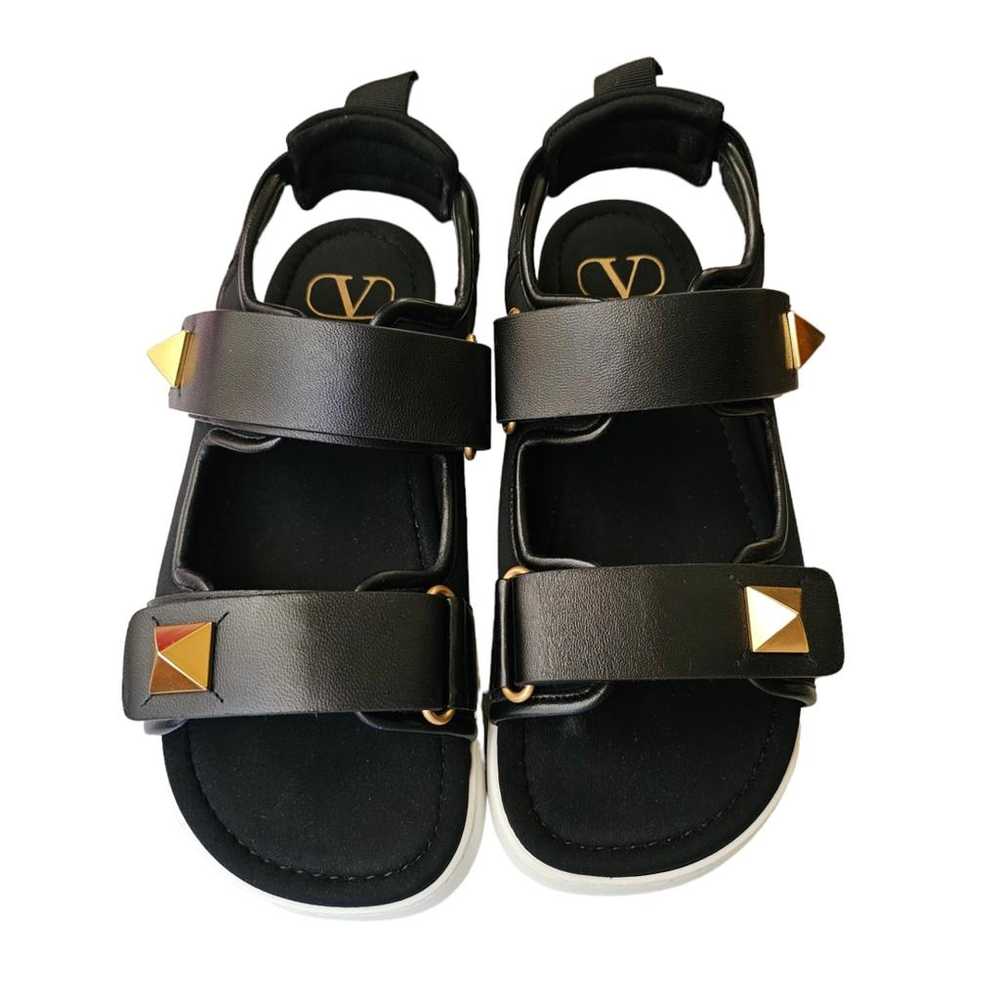 Valentino Garavani Roman Stud leather sandal - image 3