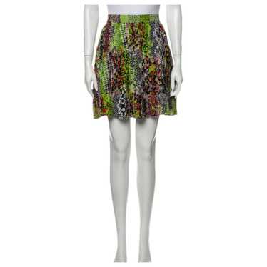 Versace Silk mini skirt