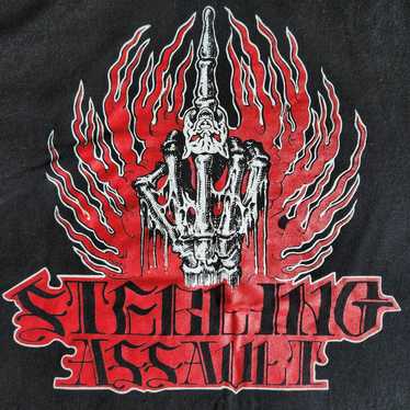 Sterling Assault Jewelry Skeleton Demon Dog Ring … - image 1