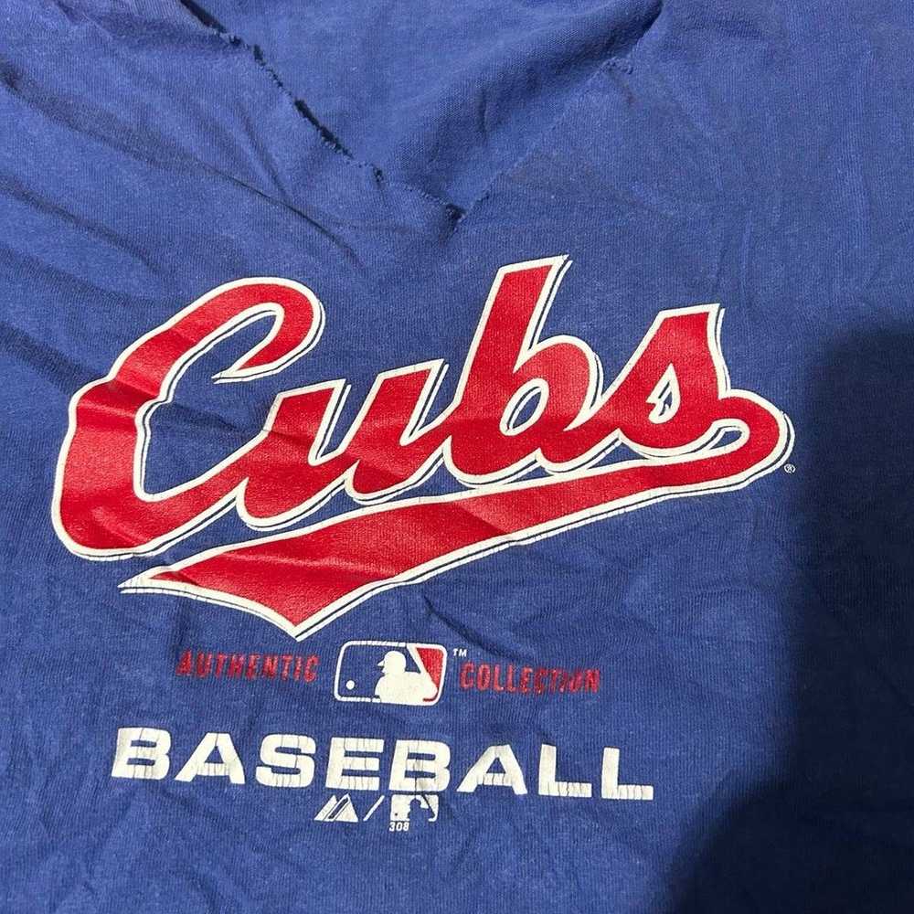 Vintage chicago cubs t shirt - image 3