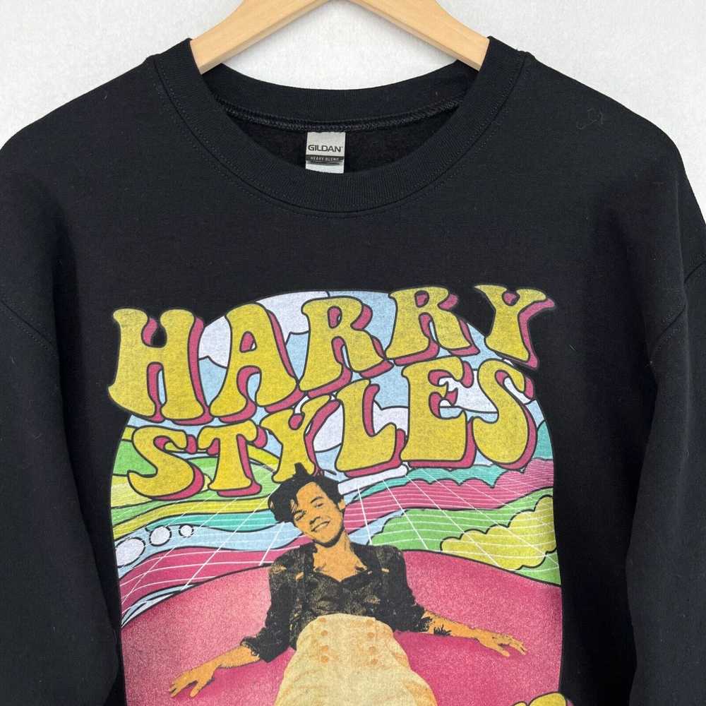 Gildan HARRY STYLES Sweatshirt Adult M LOVE ON TO… - image 3