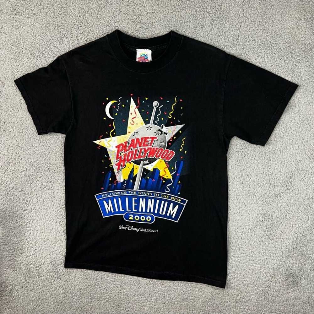 Vintage Planet Hollywood Millennium 2000 T-Shirt … - image 3