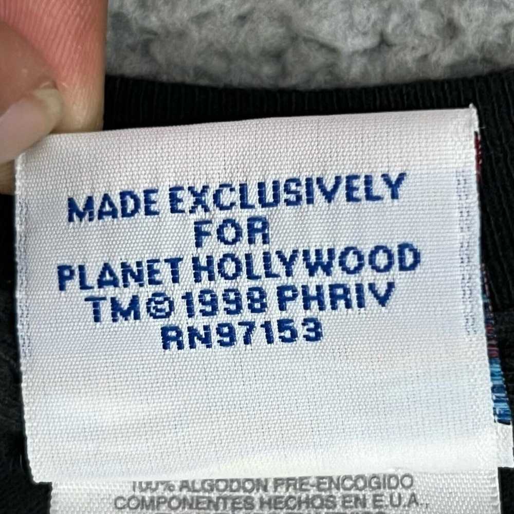 Vintage Planet Hollywood Millennium 2000 T-Shirt … - image 8