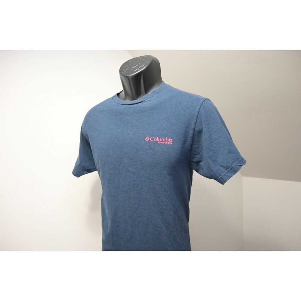 Columbia PFG Tee Shirt Fishing Blue Short Sleeve … - image 4