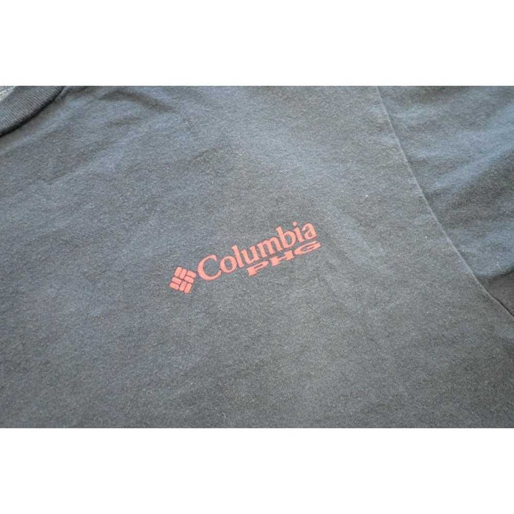 Columbia PFG Tee Shirt Fishing Blue Short Sleeve … - image 6