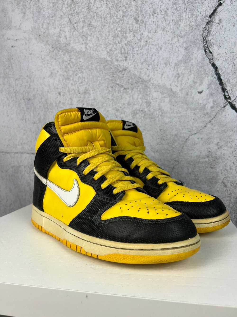 Nike Nike Dunk High Varsity Yellow White Black Wu… - image 3