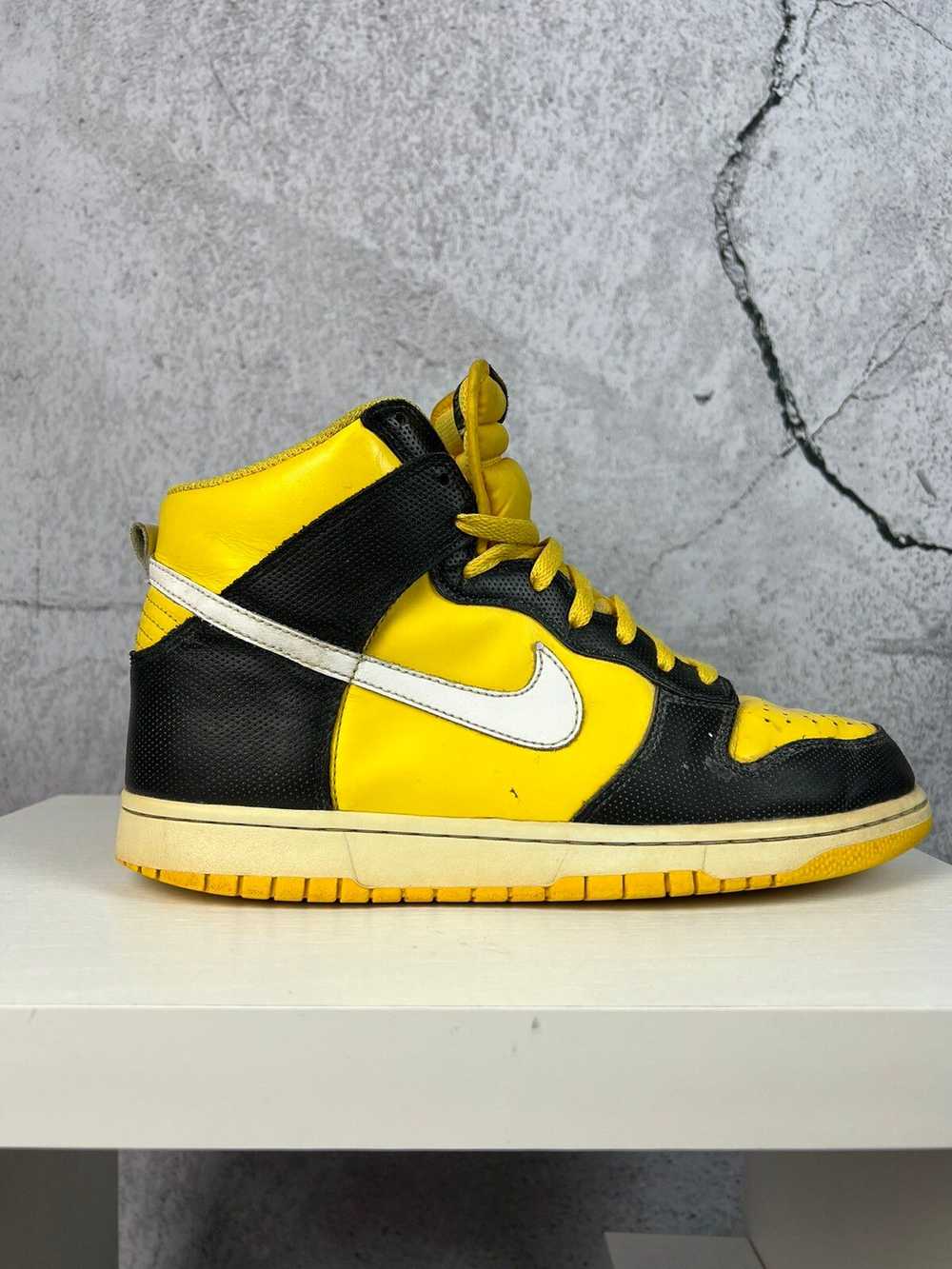 Nike Nike Dunk High Varsity Yellow White Black Wu… - image 4