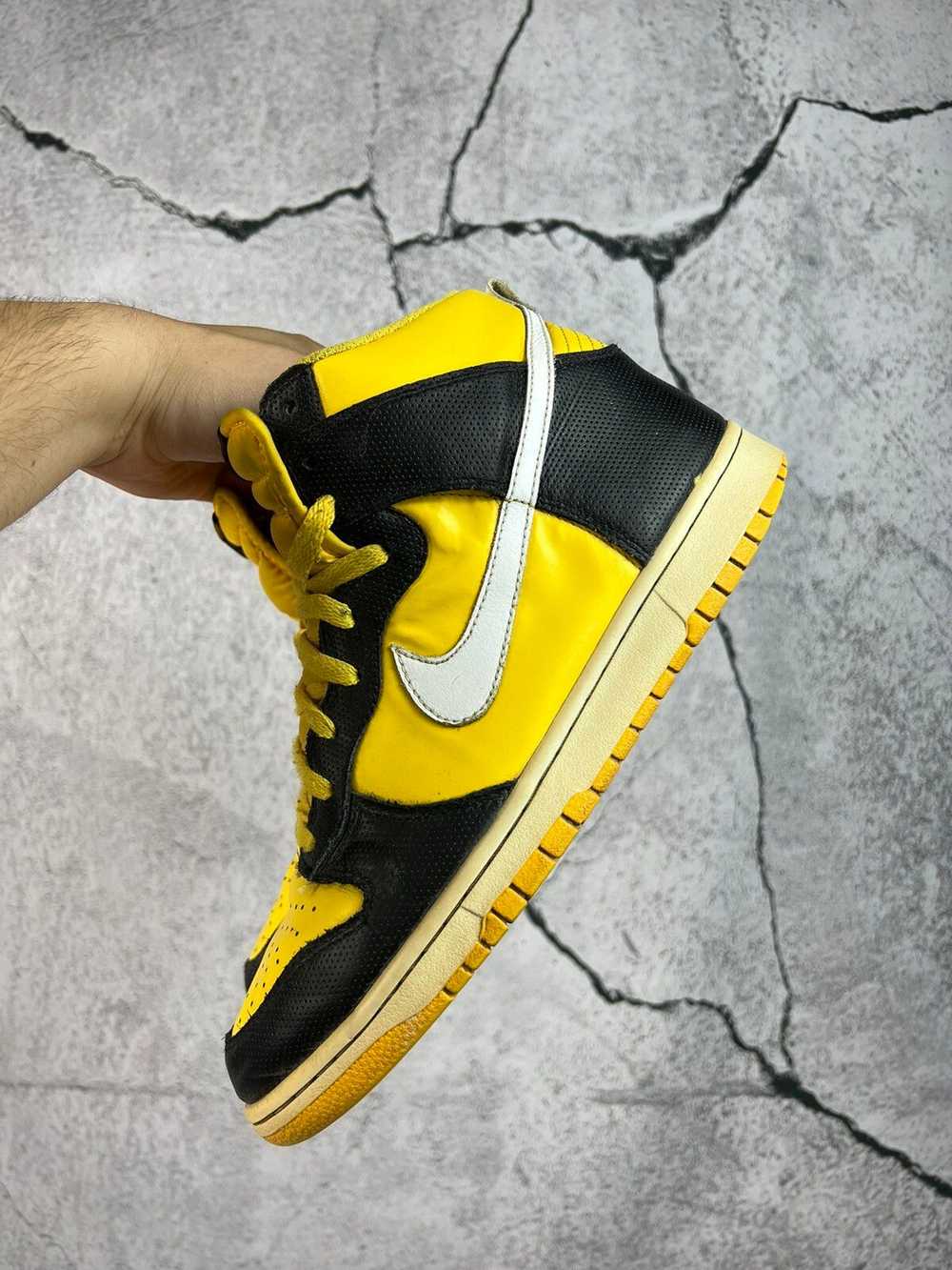 Nike Nike Dunk High Varsity Yellow White Black Wu… - image 5