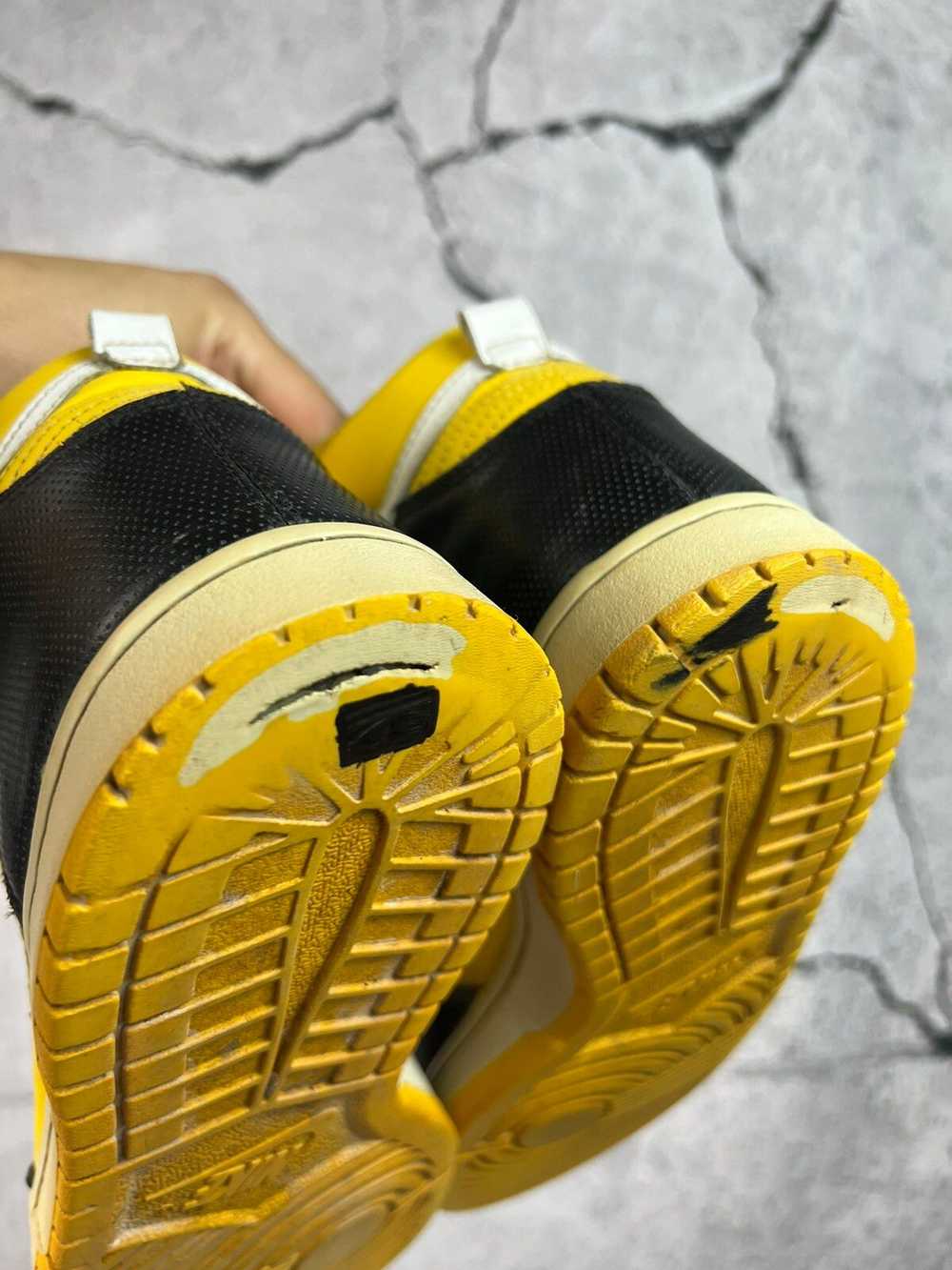 Nike Nike Dunk High Varsity Yellow White Black Wu… - image 7