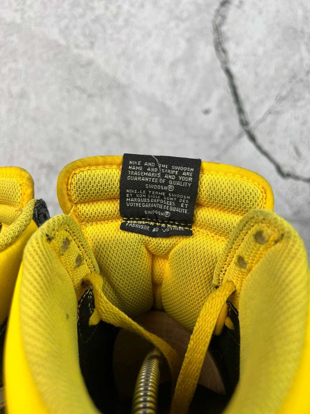 Nike Nike Dunk High Varsity Yellow White Black Wu… - image 9